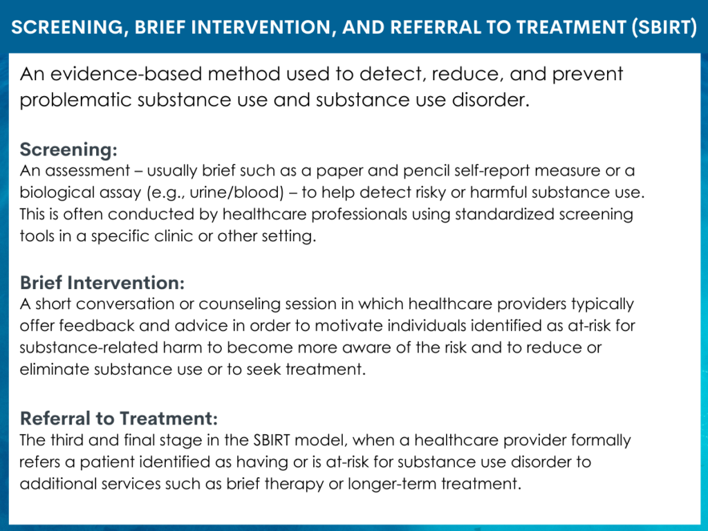 For Individuals Receiving Mental Health Treatment, Screening With Brief ...