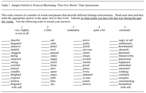 Addiction research table and chart